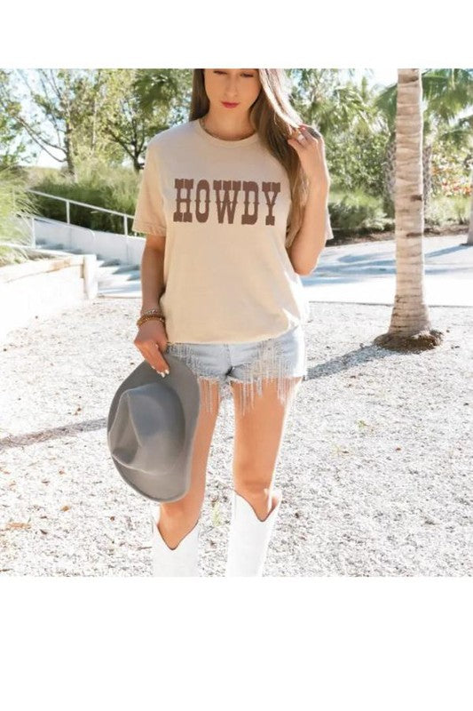 Howdy Western Graphic Tee